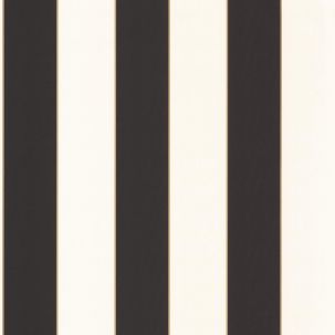Papier peint Rayures Géométrique Or Noir & Blanc