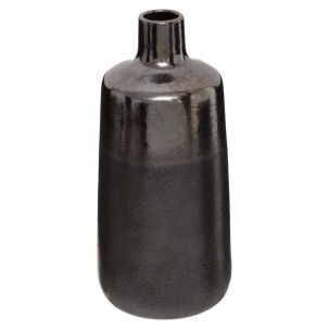 Vase en céramique Noir H. 24,5 cm
