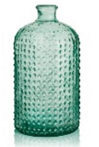 Vase en verre Transparent 3D H. 31 cm