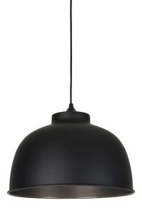 Suspension dôme Noir D.31 cm