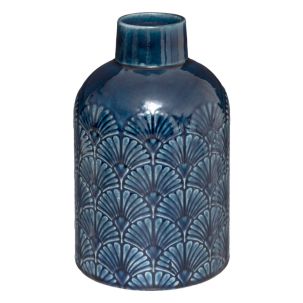 Vase en céramique Bleu H. 21,7 cm