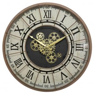 Horloge mécanique D.57 cm