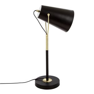 Lampe métal Noir H.53 cm