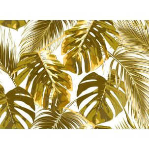 Décor Panoramique Palm Leaves 2, 5 Panneaux