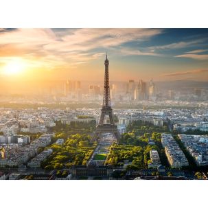 Décor Panoramique Eiffel Tower 5 Panneaux